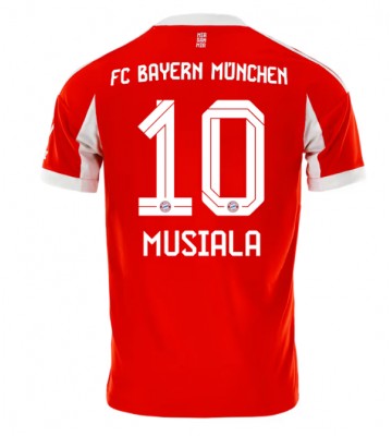 Bayern Munich Jamal Musiala #10 Hjemmebanetrøje 2025-26 Kortærmet